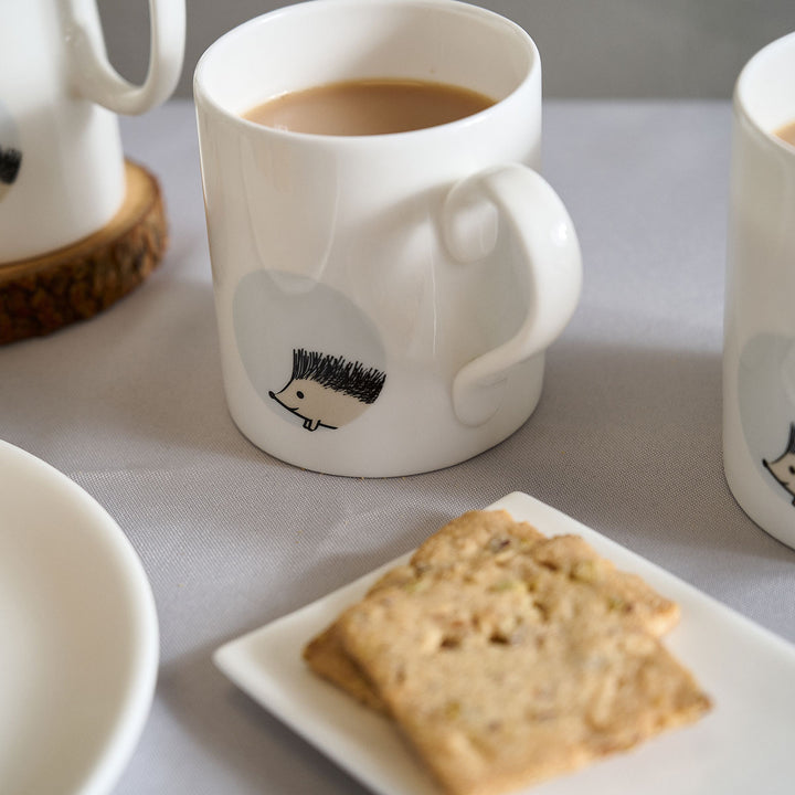 Hedgehog Mug Close Up