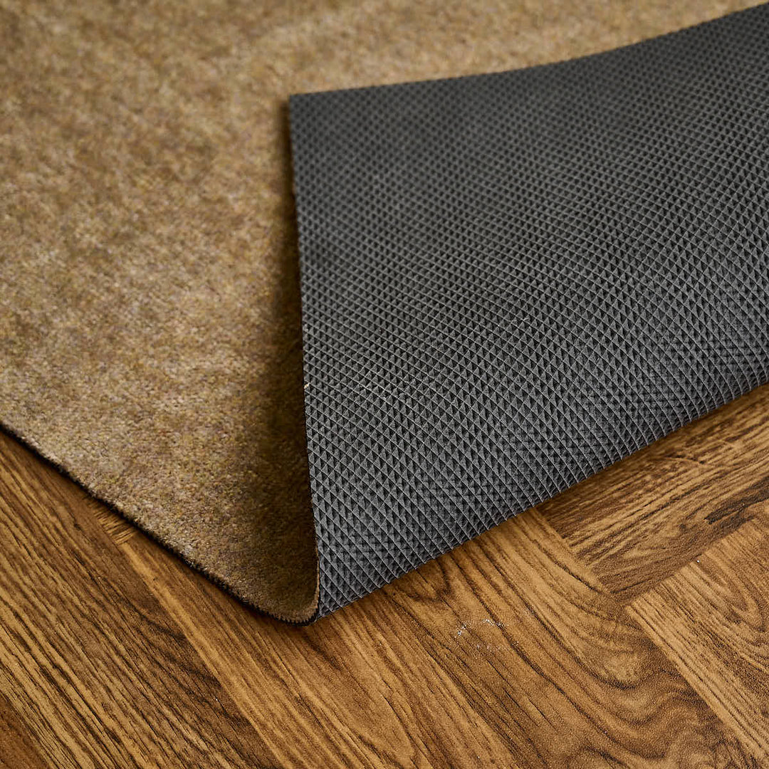 Jin Designs Doormat with anti-slip backing made of recycled materials