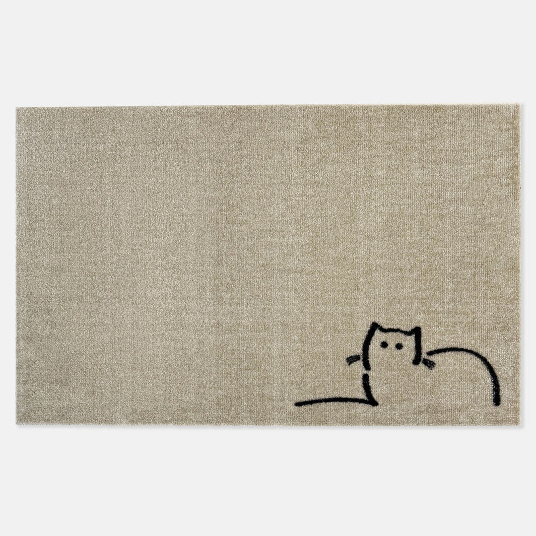 Loafing Cat Doormat
