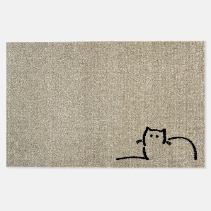 Loafing Cat Doormat