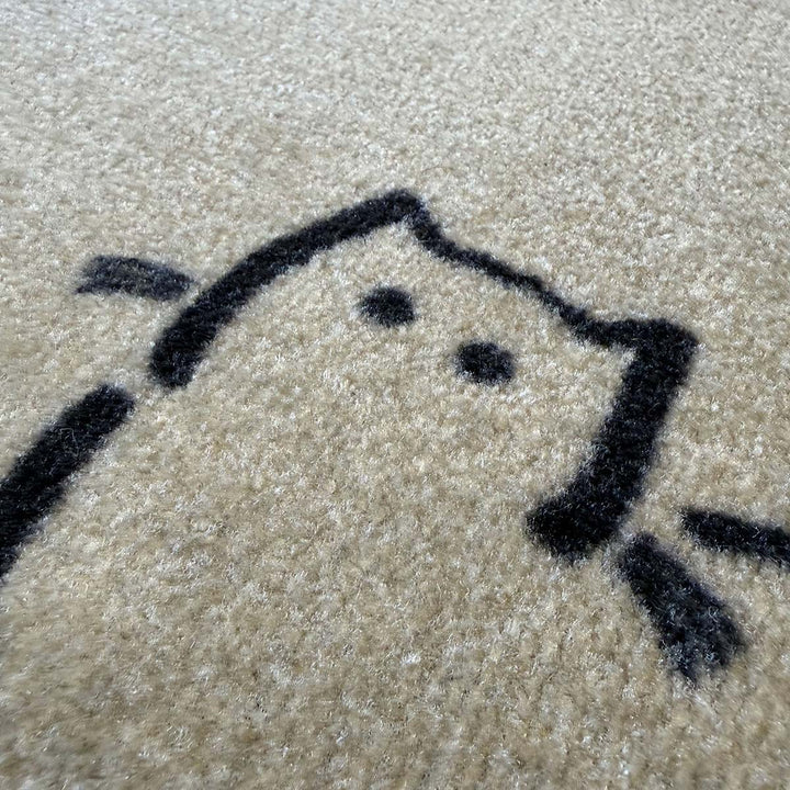 Loafing Cat Doormat