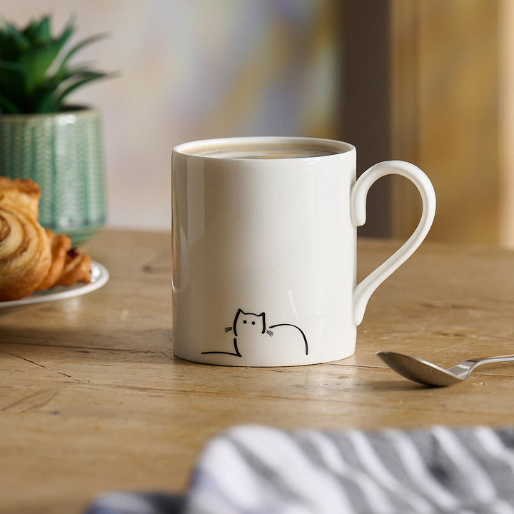 Loafing Cat Mug