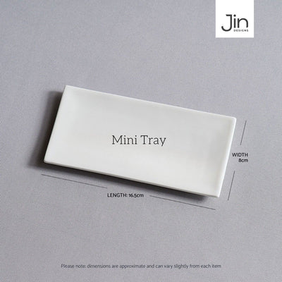 Jin Designs Mini Tray Size 16.5cm x 8cm
