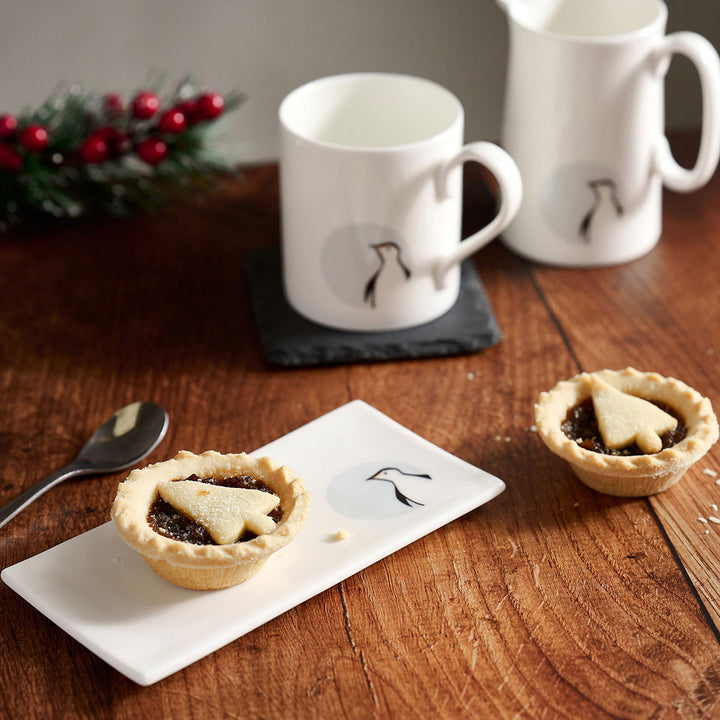 Penguin in the Window Mini Tray with Mug and Jug