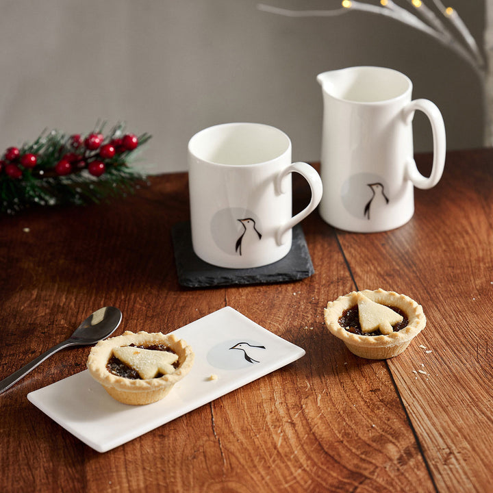 Penguin Mug with Jug and Mini Tray