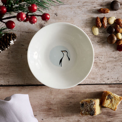 Penguin Nibble Dish with stollen