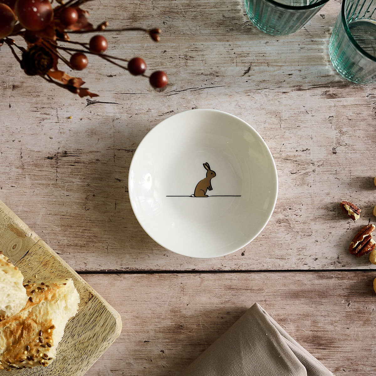 Rabbit Nibble Dish with nuts