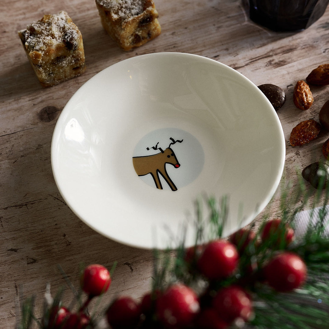 Reindeer Nibble Dish with stollen