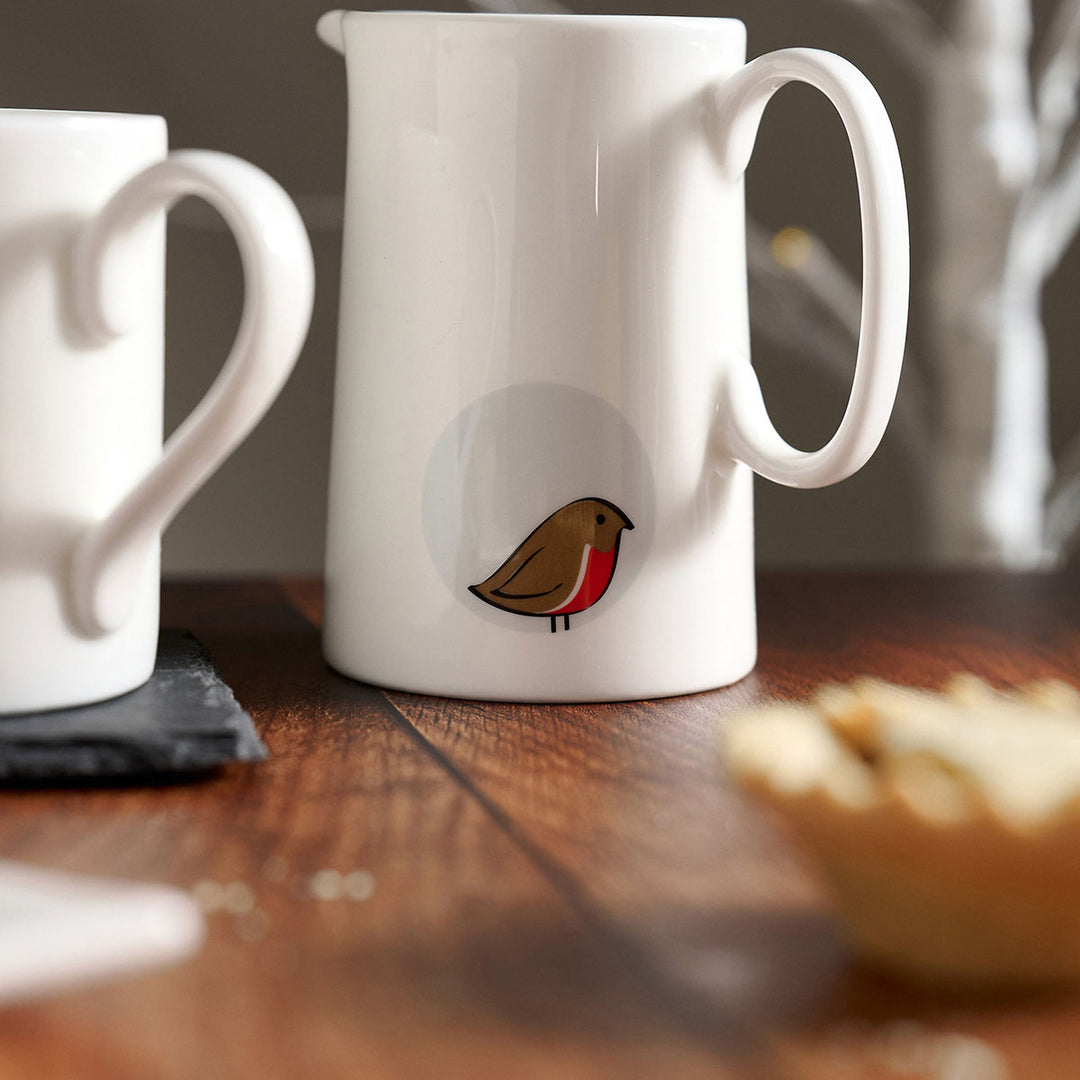 Robin Jug close up