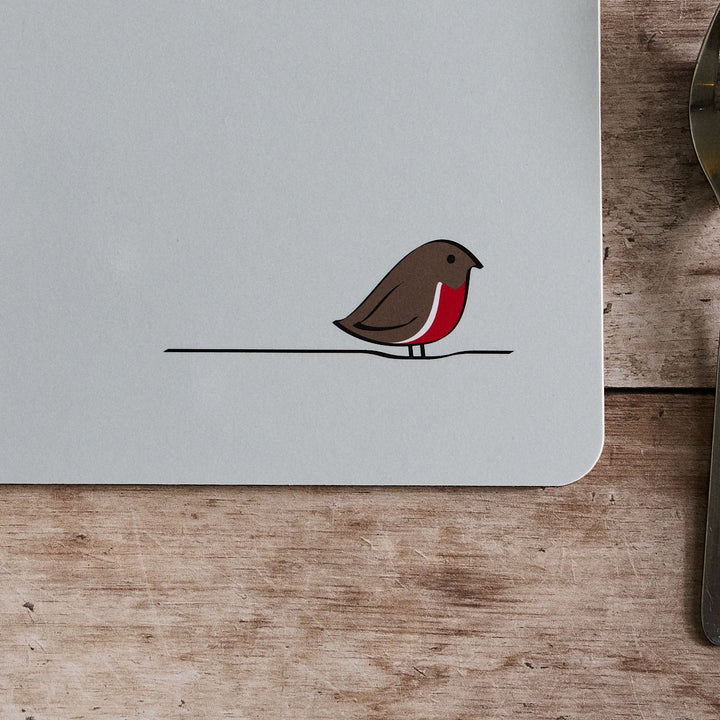 Robin Placemat close up
