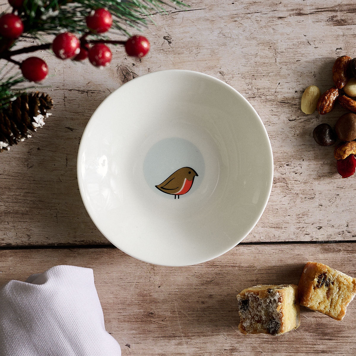 Winter Collection Nibble Dishes, Set of Four