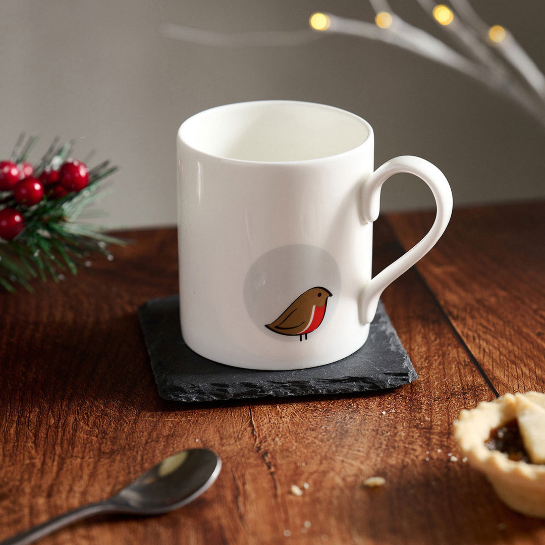 Robin in the Window Mug
