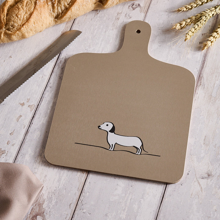 Sausage Dog Medium Chopping Board 29cm x 21cm