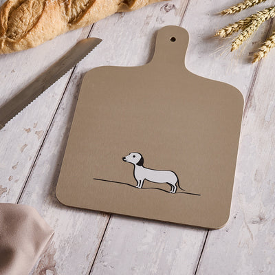 Sausage Dog Medium Chopping Board 29cm x 21cm