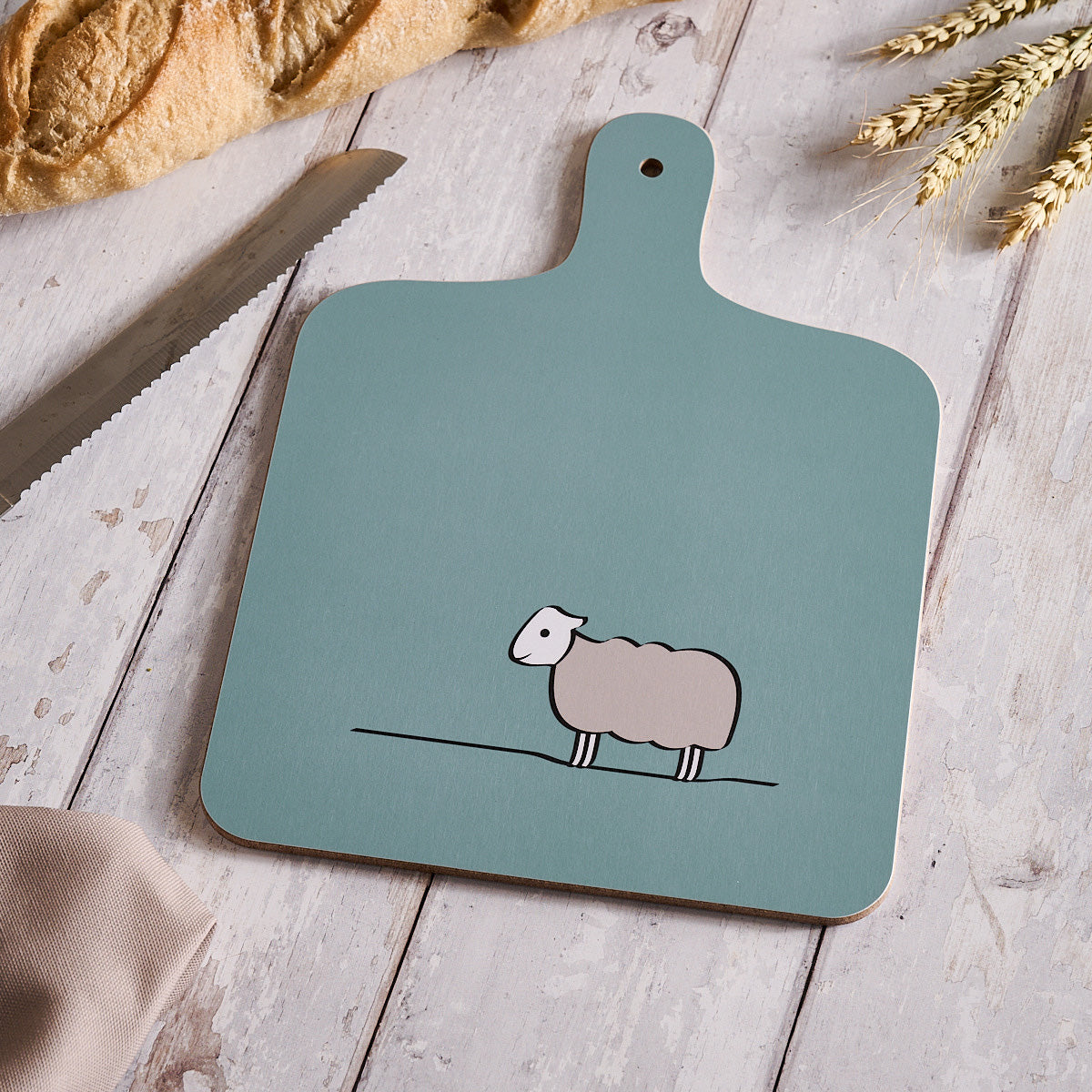 Sheep Medium Chopping Board 29cm x 21cm