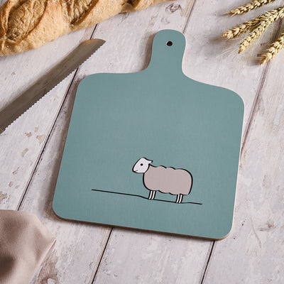 Sheep Medium Chopping Board 29cm x 21cm