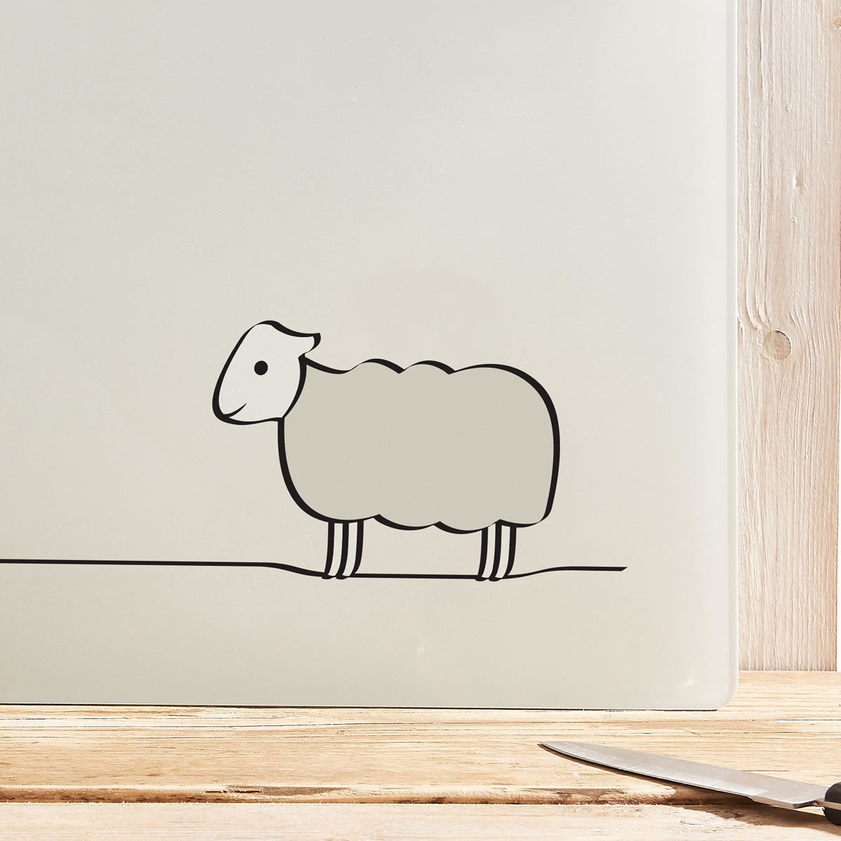 Sheep Glass Worktop Saver