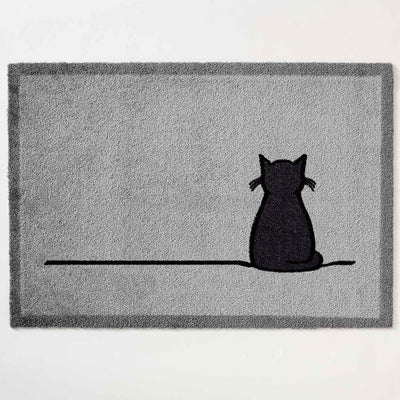 Sitting Cat Doormat Large 60x90cm
