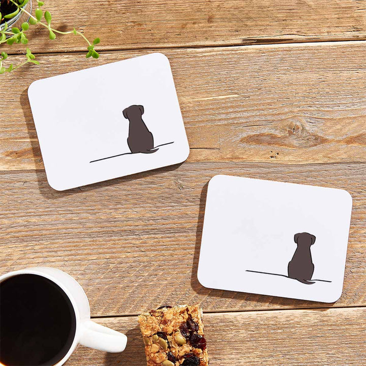 Sitting Dog Coasters