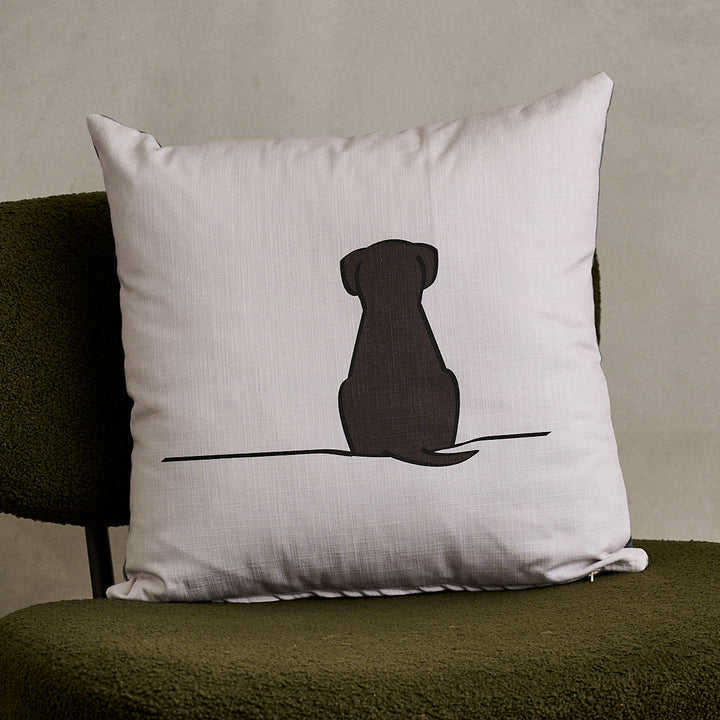 Sitting Dog Cushion