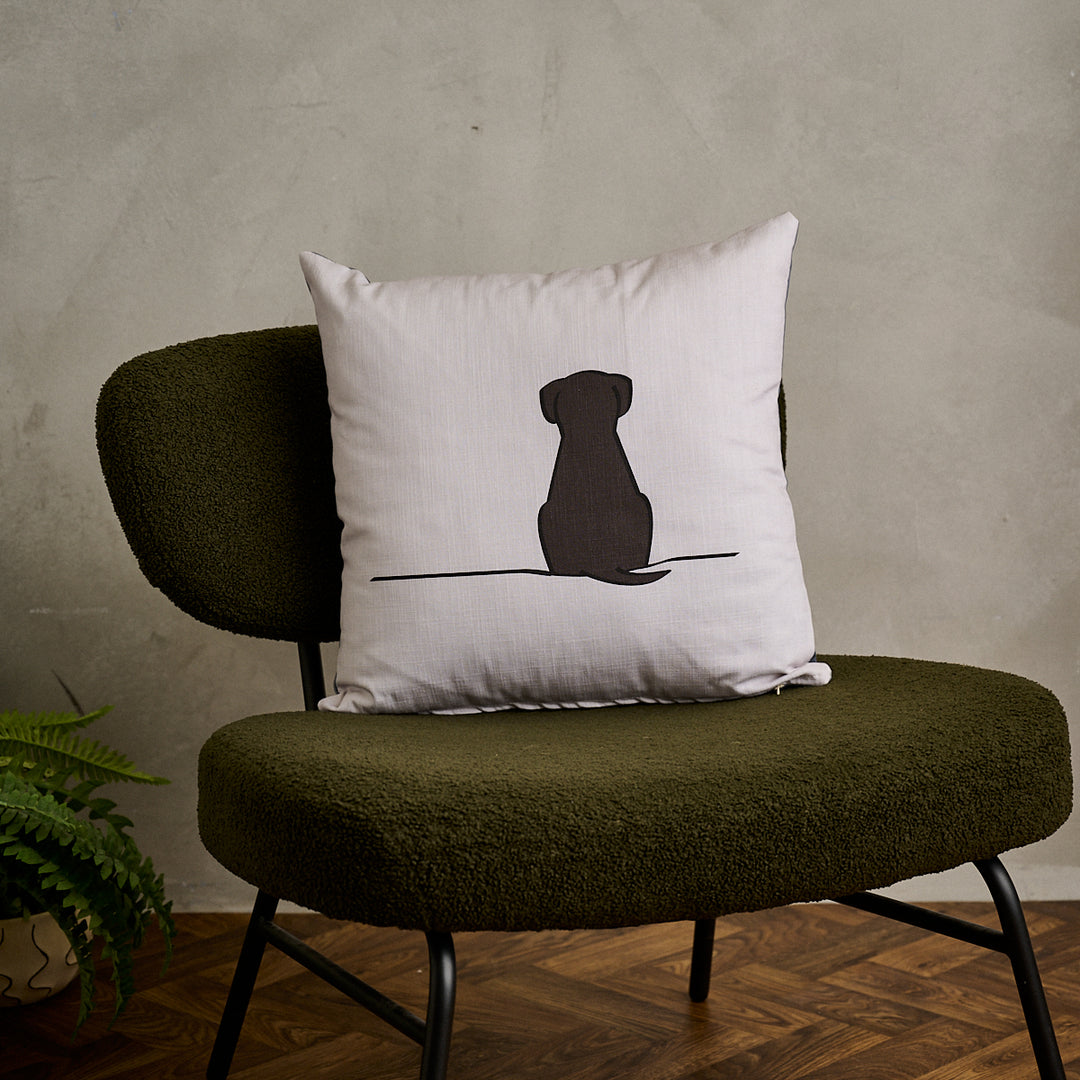 Sitting Dog Cushion