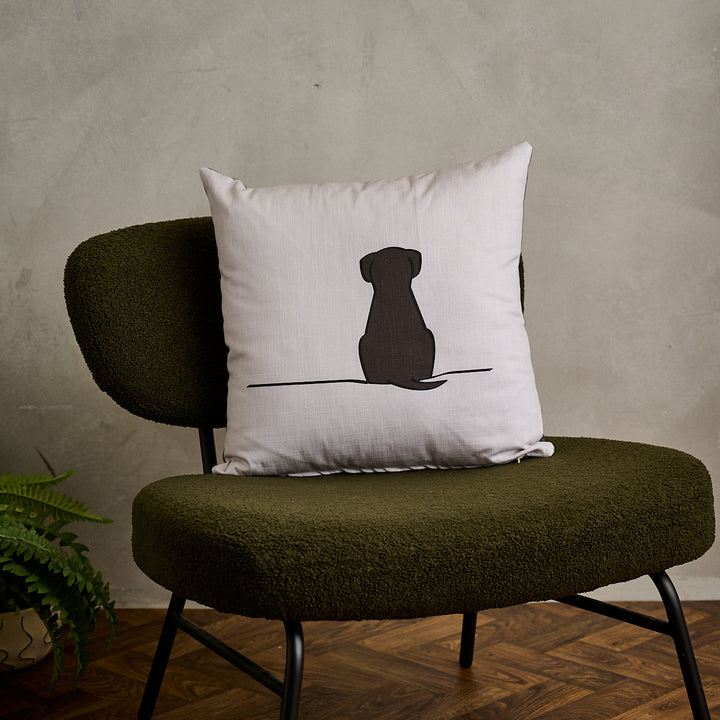 Sitting Dog Cushion