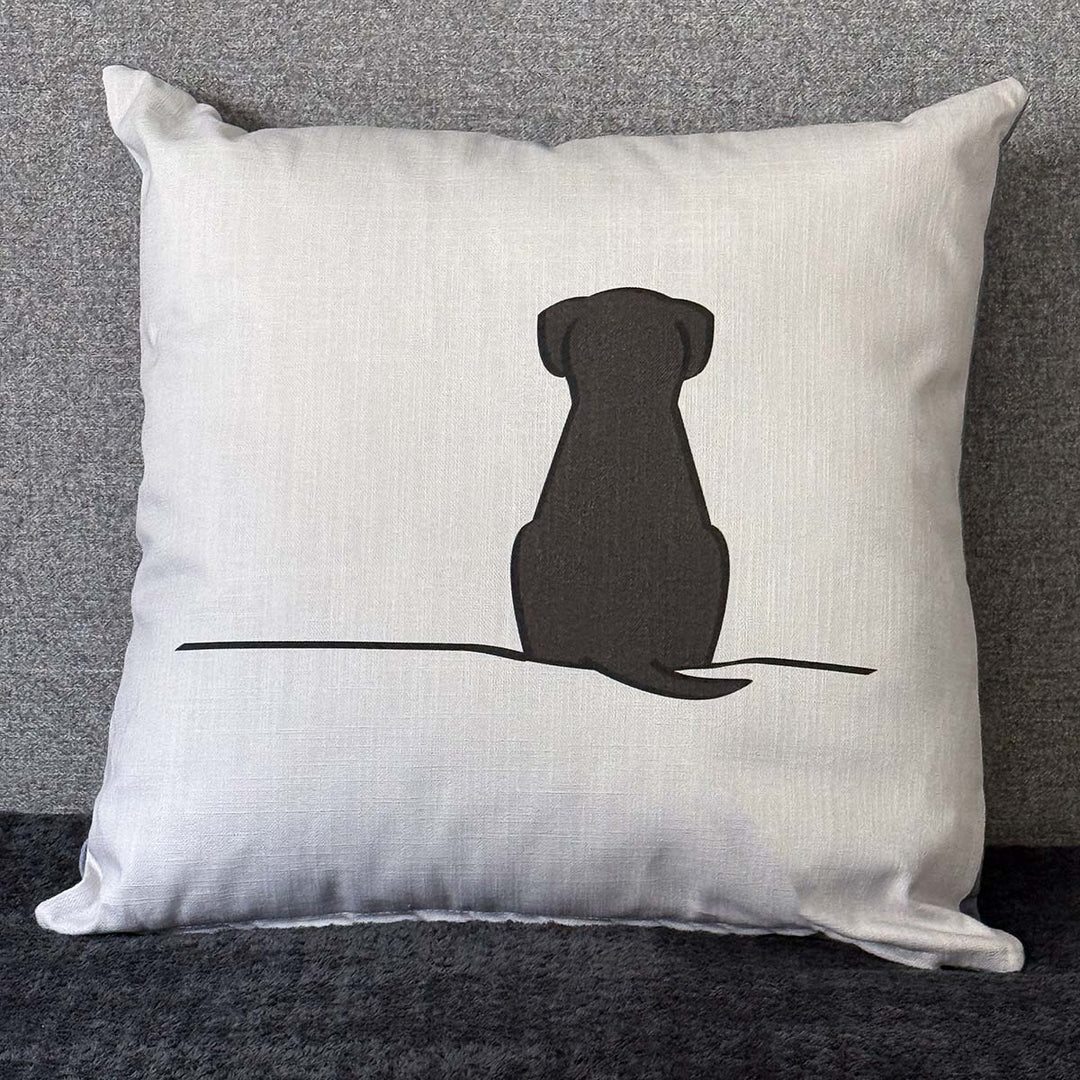 Sitting Dog Cushion