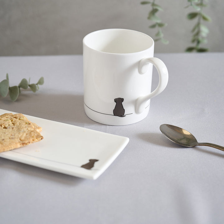 Sitting Dog Mug