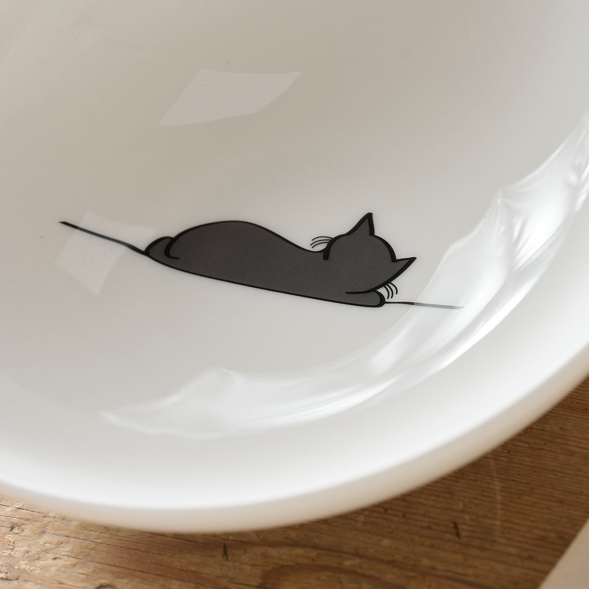 Sleeping Cat Pasta Bowl