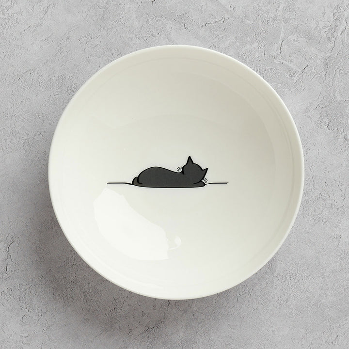 Sleeping Cat Pasta Bowl