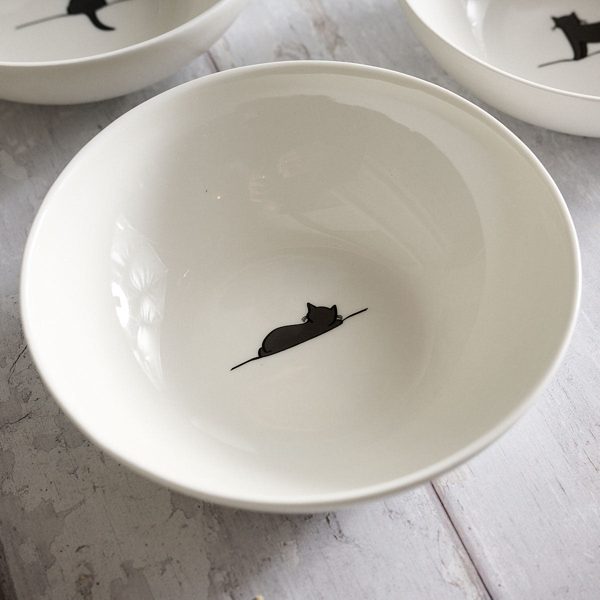 Sleeping Cat Cereal Bowl