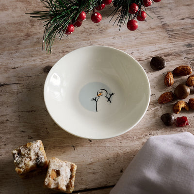 Snowman Nibble Dish