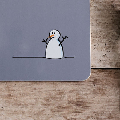 Winter Collection Placemats, Mixed Set of Four