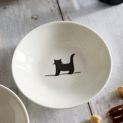 Standing Cat Nibble Dish