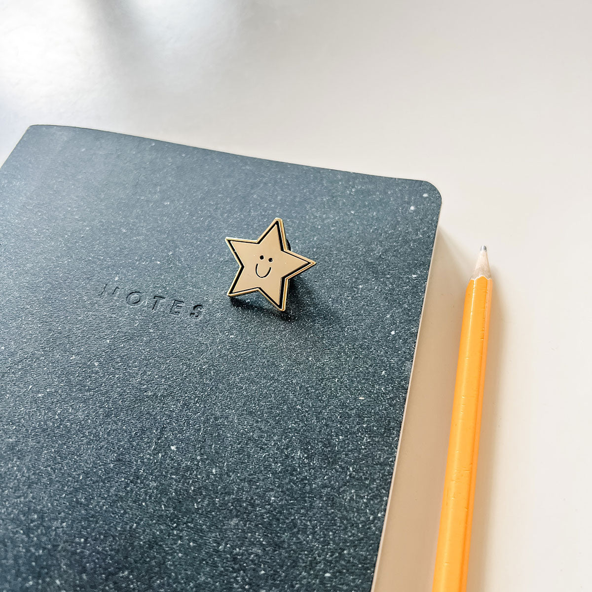 Star Enamel Pin | Symbol of Luck, Gratitude, and Achievement – Jin Designs
