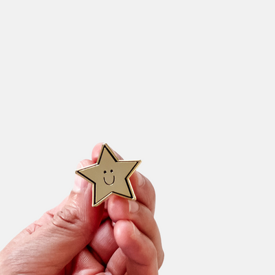 Star Pin in hand
