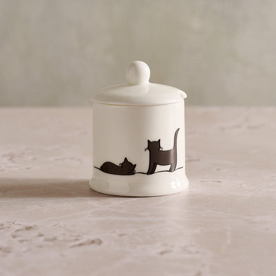 Two More Cats Together Jam Pot, Limited Edition