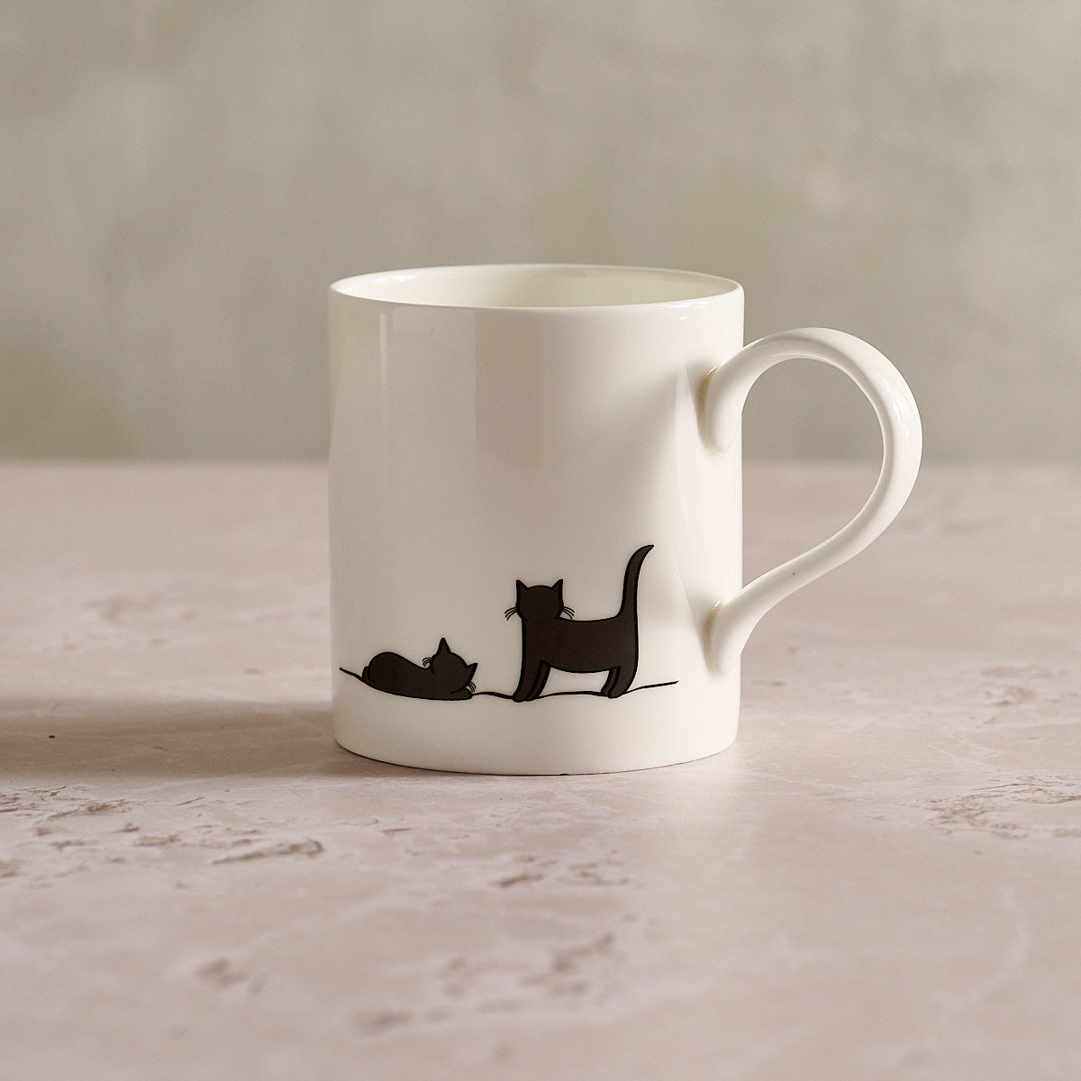 Two More Cats Together - Large Mug