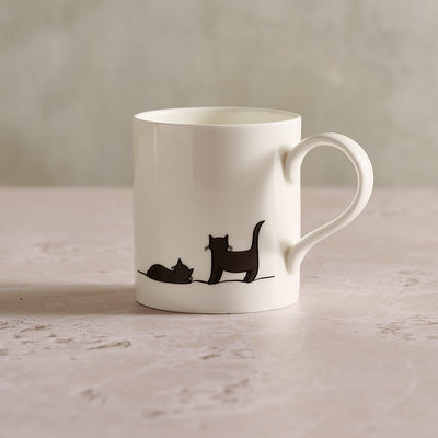 Two More Cats Together - Large Mug