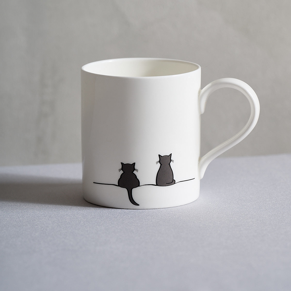 Two Cats Together Large Mug 350ml