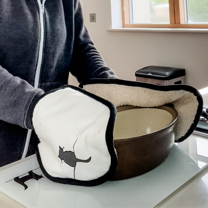 Worktop Saver with hot dish