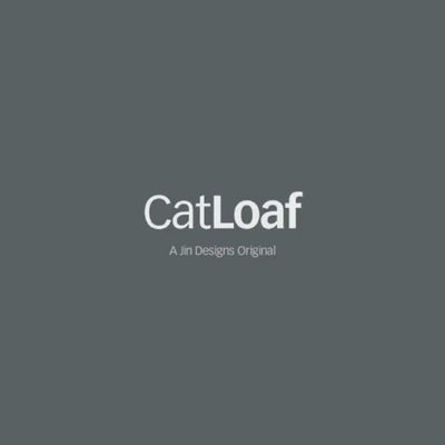 CatLoaf Cat Scratcher Bed by Jin Designs