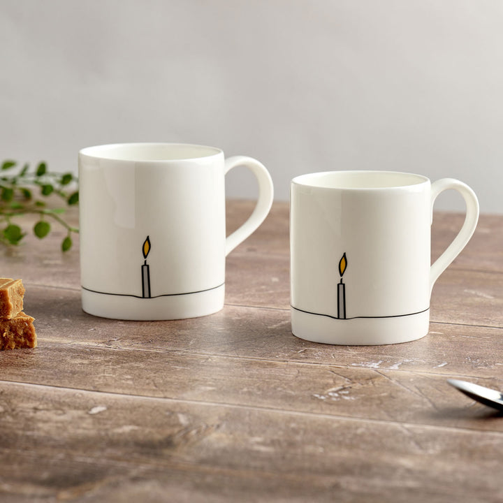Candle Mug, Large and Standard