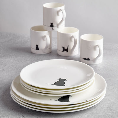 Cat Collection Dinner Set by Jin Designs