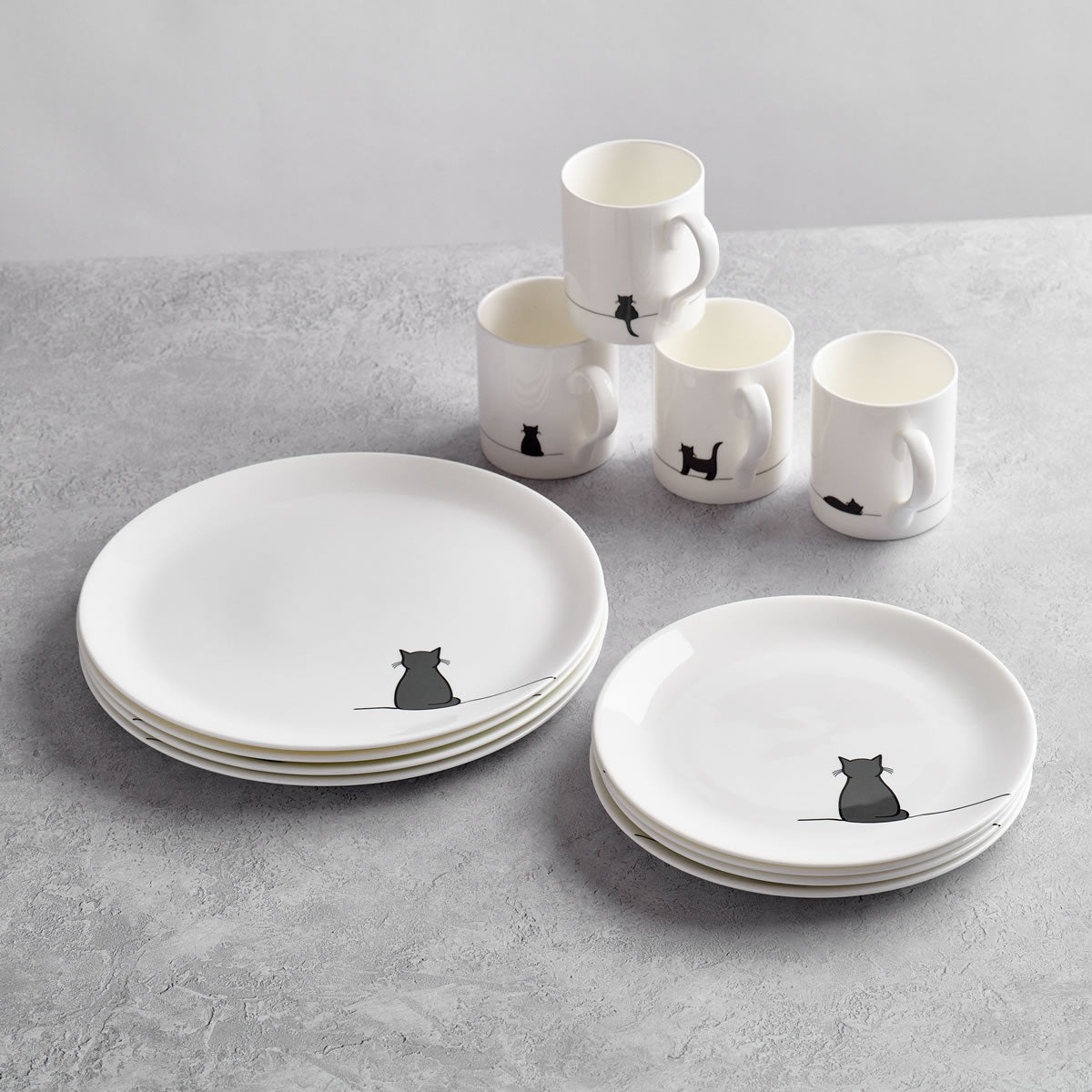 Cat Collection Dinner Set