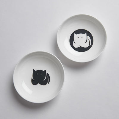 CatLoaf Nibble Dishes, Set of Two