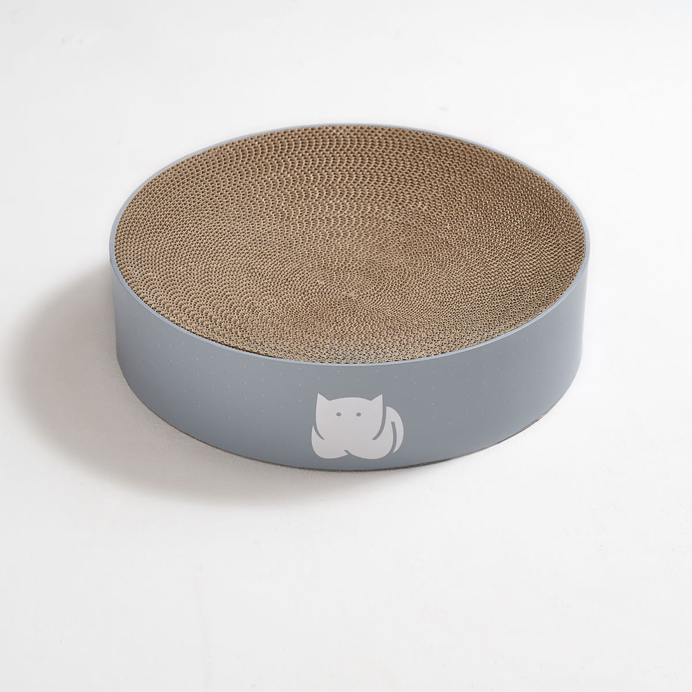 CatLoaf Cat Scratcher Bed in Mid Grey