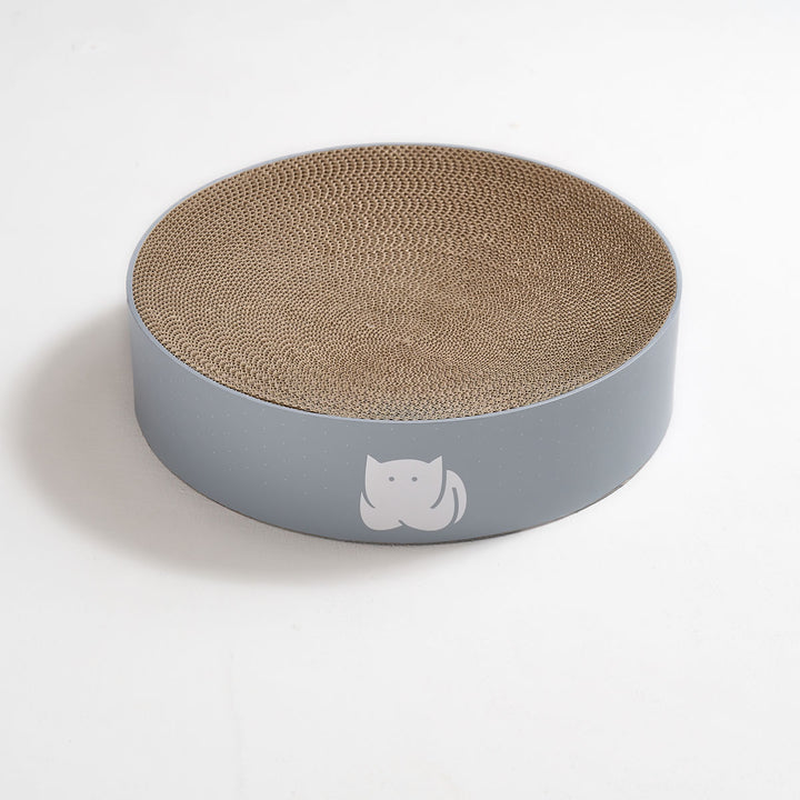 CatLoaf Cat Scratcher Bed in Mid Grey