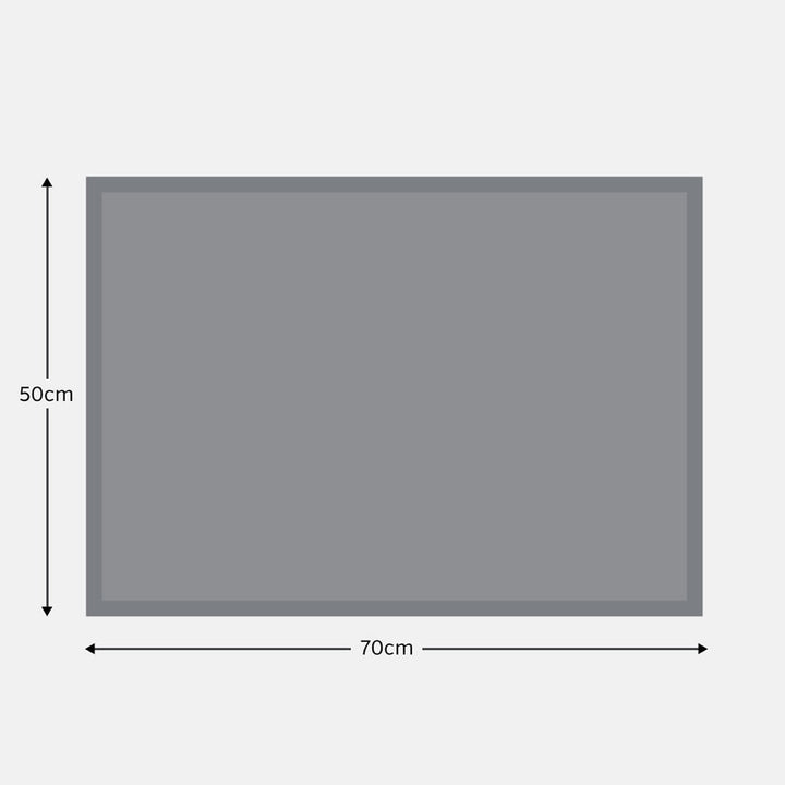 Jin Designs Doormat Measurements 50cm x 70cm