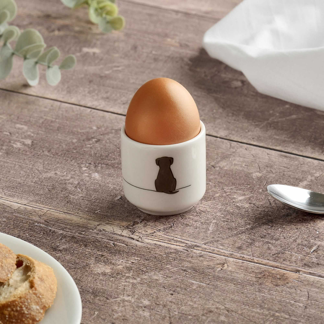 Sitting Dog Egg Cup